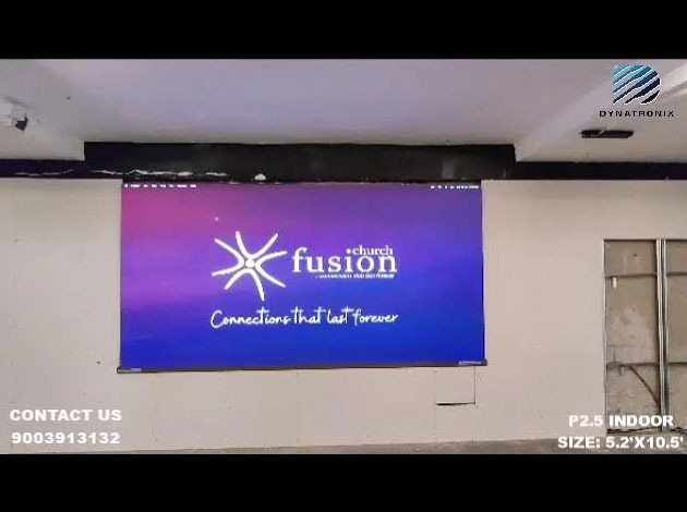 Indoor LED Video Wall For Churches