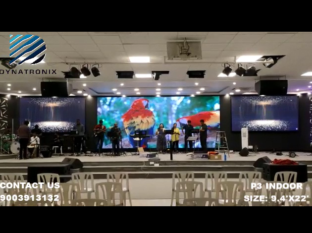 Indoor LED Video Wall For Churches