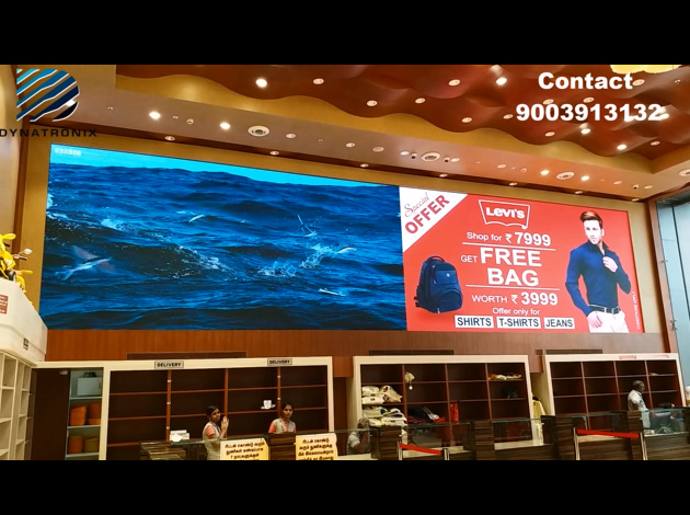 Indoor LED Video Wall For textile