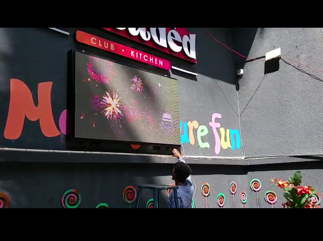 outdoor LED Video Wall For pub