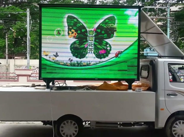 outdoor LED vehicle display